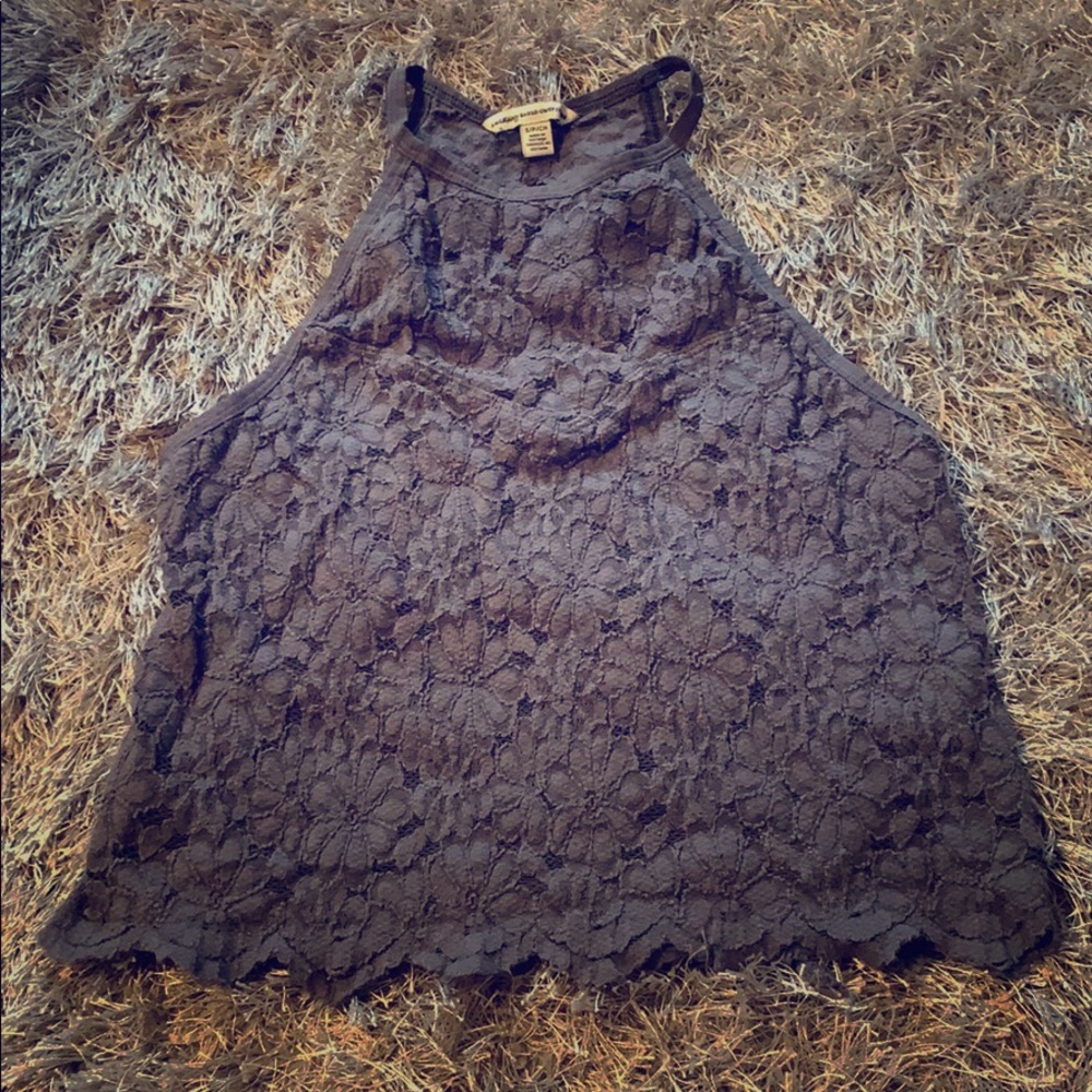 American Eagle halter crop top